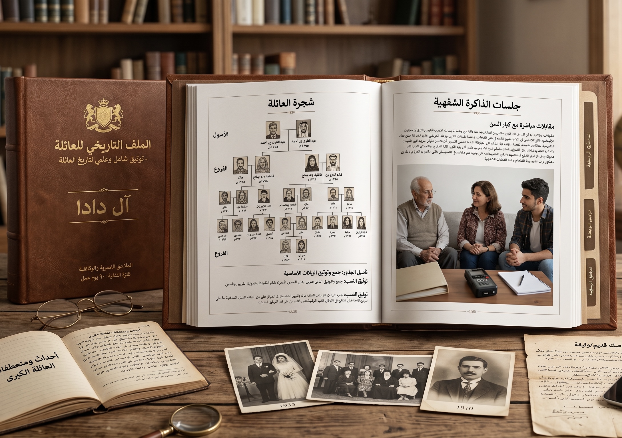 الملف التاريخي للعائلة